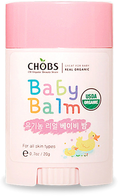 찹스 유기농 리얼 베이비 밤, 20g, 1개