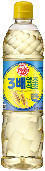 오뚜기 3배 양조식초, 1개, 900ml
