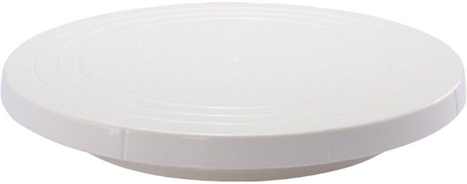 SaNNeNg 三能 塑膠蛋糕轉台 SN4152 米白色, 1個