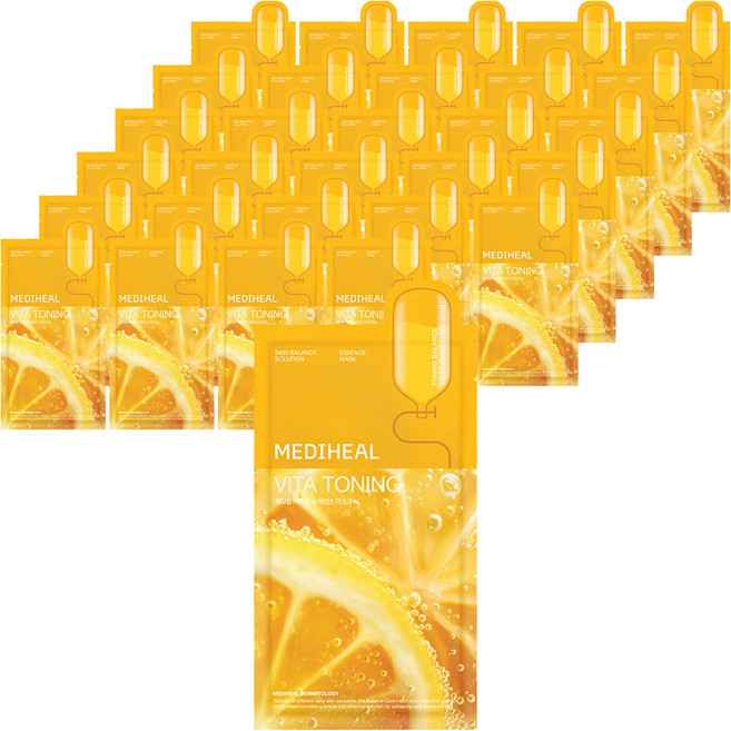 메디힐 비타 토닝 에센스 마스크팩 20ml, 1개입, 30개