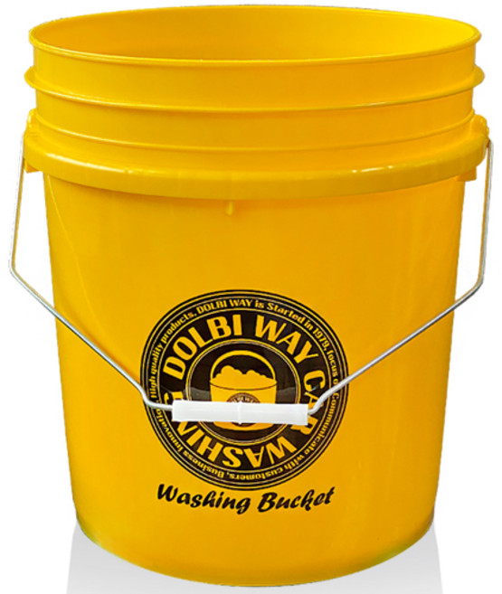 돌비웨이 프리미엄 세차버킷, 18L, 혼합색상