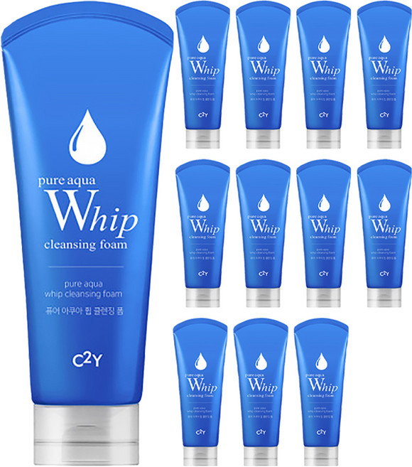 시투와이 퓨어 아쿠아 휩 클렌징 폼, 220ml, 12개