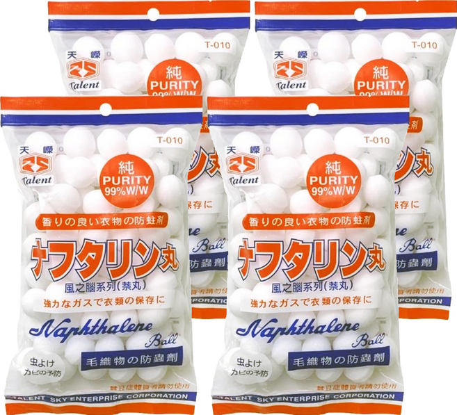 TALENT 天嶸 風之腦系列防蟲劑, 375g, 4包