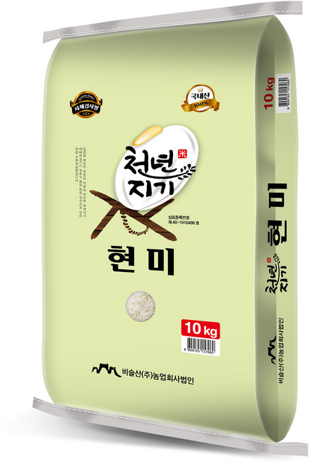 천년지기 현미, 10kg, 1개