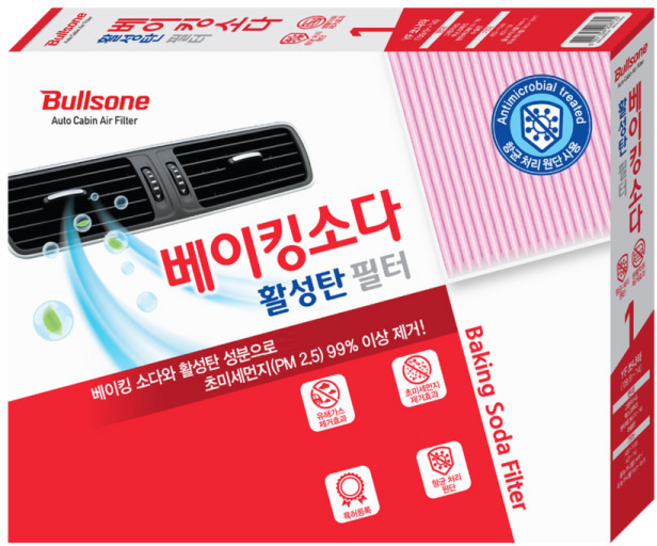 Bullsone 勁牛王 小蘇打冷氣濾網, 1個