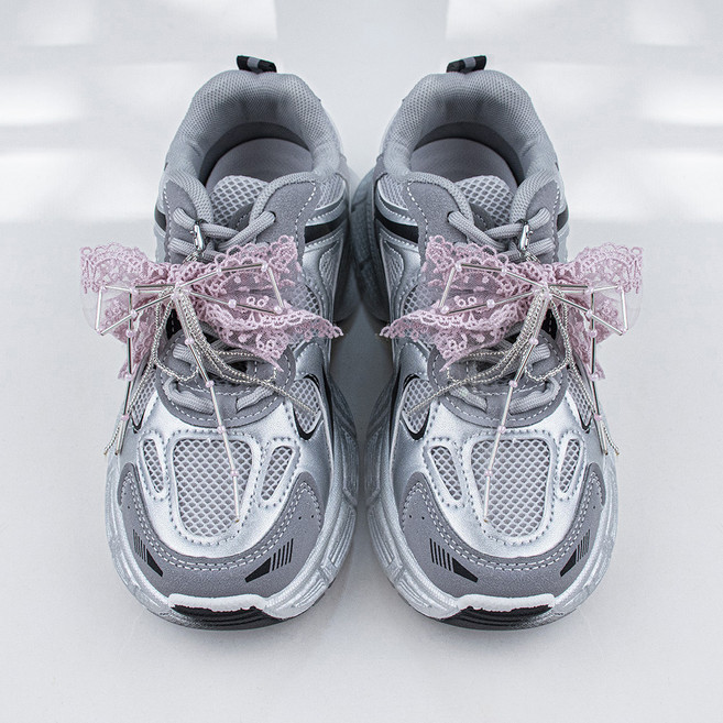 페이퍼먼츠 프린세스 레이스 비즈 리본 슈즈참 2p 11014