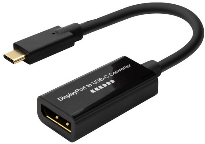 컴스 디스플레이포트 C타입 컨버터, DM836, 1개