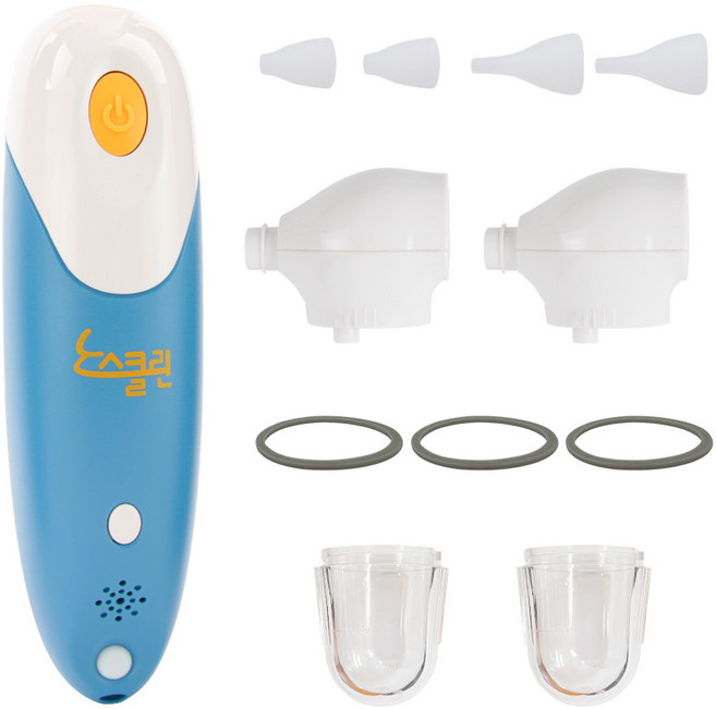 예꼬맘 노스클린 콧물흡입기 + 소모품 추가 실속세트, NS1, 1세트