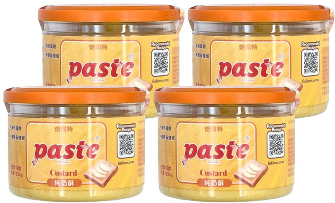 paste 焙司特 純奶酥, 220g, 4罐