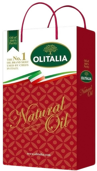 OLITALIA 奧利塔 純橄欖油禮盒組, 500ml, 2瓶