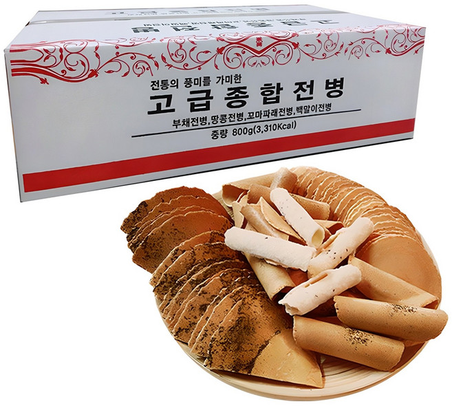 정다운식품 고급종합전병, 800g, 1개