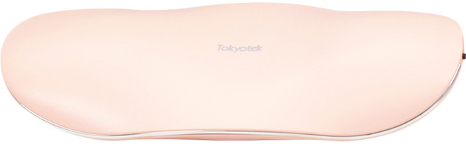 Tokyotek 東京電通 全方位伸展腰背 氣囊推舉舒展 45°C恆溫熱敷 高頻震動按摩, 單一商品, 粉色