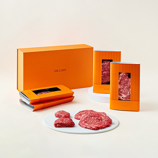 설로인 한우 1등급 등심 600g + 1++(7) 불고기용 600g (냉장), 1세트