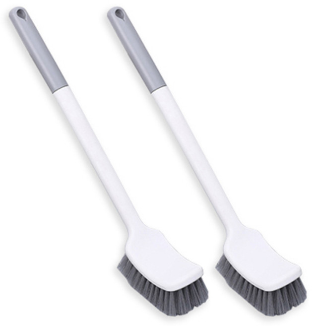 월드크린 르아 멀티 브러쉬, 그레이, 2개