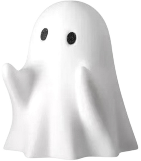 모노플리 유령 데스크탑 꾸미기 펜홀더, 화이트유령, 1개