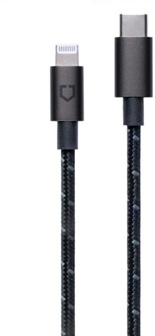 犀牛盾 Lightning to USB-C PD快充編織線, 1m, 1條