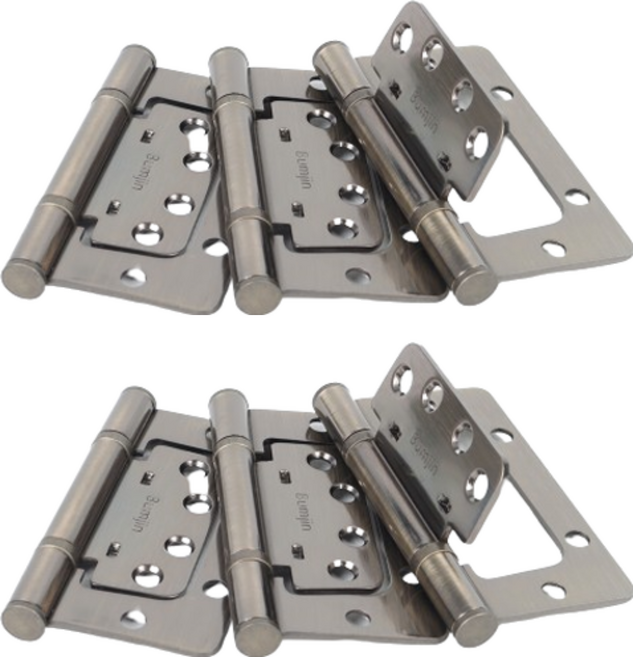 올고르 범진하드웨어 방문용 이지경첩 엔틱황동, 6개