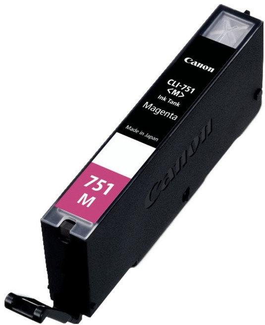 Canon 佳能 CLI-751 噴墨專用正品墨水匣, 紅色, 1個
