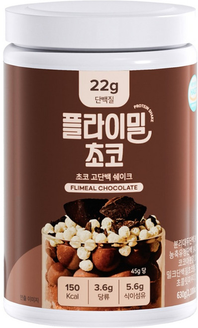 플라이밀 초코, 630g, 1개