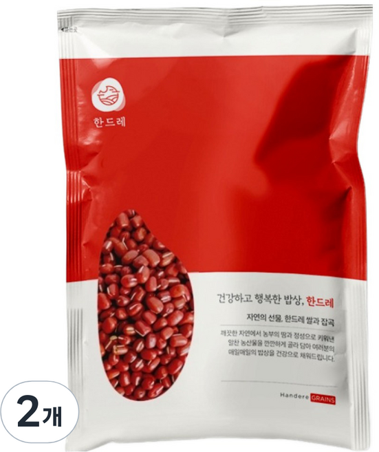 한드레 적두, 2개, 4kg