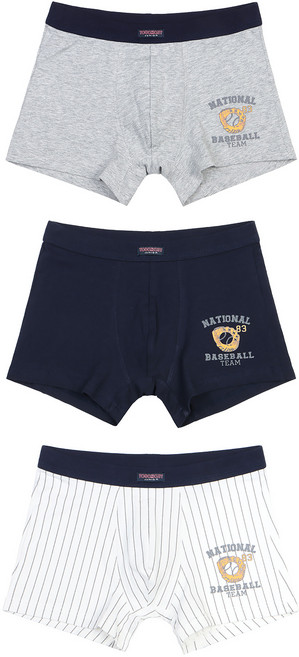 터프가이 남아용 면스판 주니어 드로즈 3종 세트 TG-JN7032