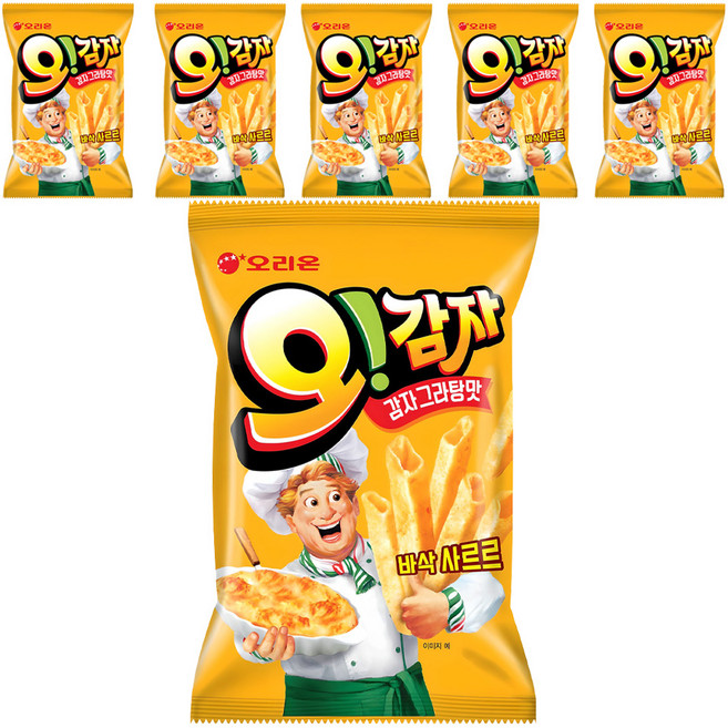 오리온 오감자 감자그라탕맛, 95g, 6개