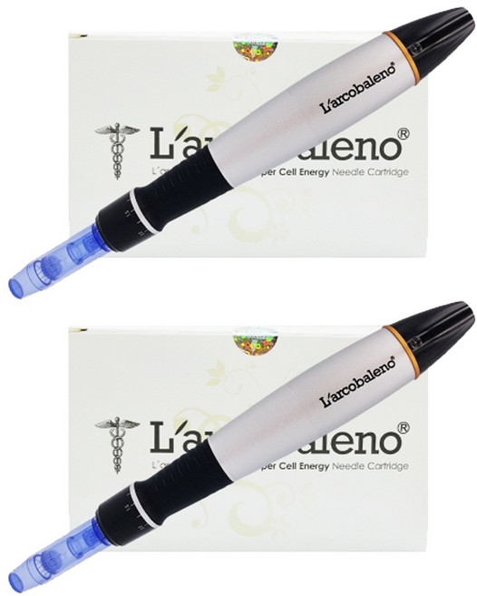 라르꼬발레노 오토 MTS 블랙 전용 니들 5핀 Flat 10p, 혼합색상, 2세트