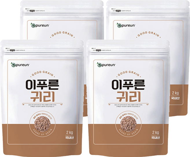 이푸른 국산 귀리, 2kg, 4개