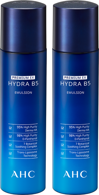 AHC 瞬效B5微導保濕乳液, 140ml, 2瓶