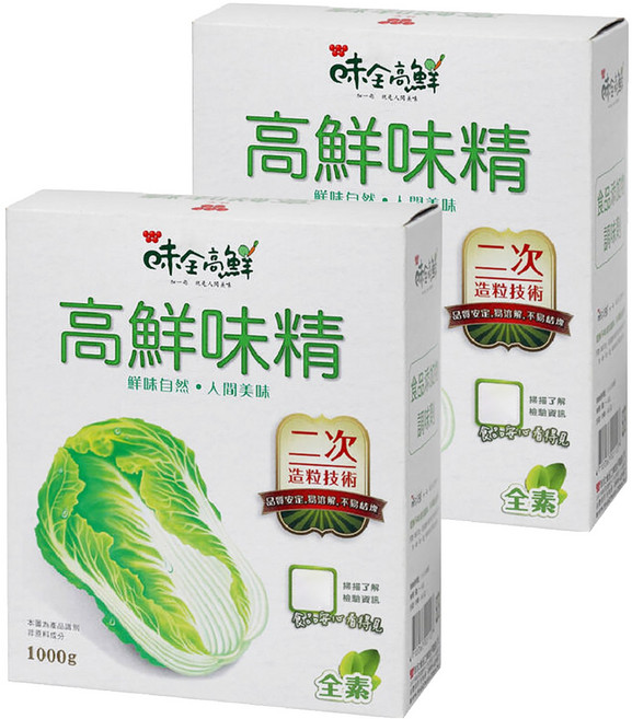 味全高鮮 味精, 1kg, 2盒