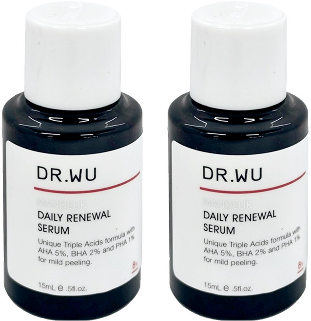 DR.WU 達爾膚 杏仁酸溫和煥膚精華8%, 15ml, 2瓶