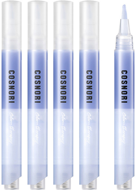 코스노리 컬러테라피 네일 세럼 라벤더, 4ml, 4개