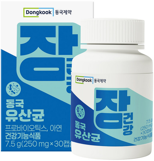 동국제약 장건강 동국 유산균 7.5g, 1개, 30정