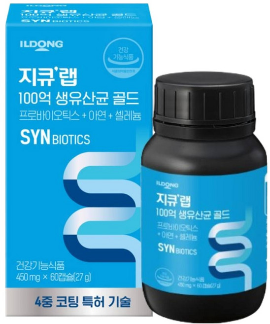 지큐랩 100억 생유산균 골드, 60정, 1개
