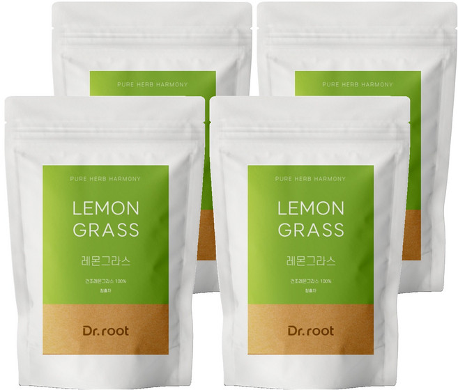 닥터루트 레몬그라스 삼각티백, 1.2g, 25개입, 4개