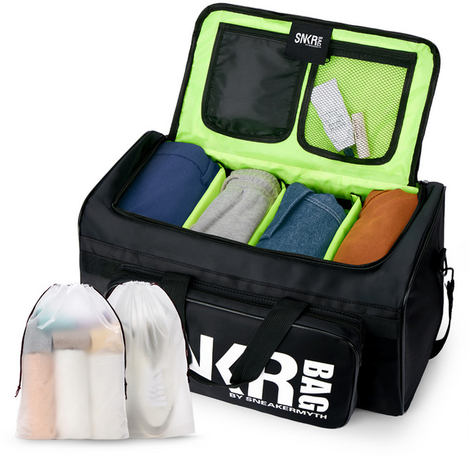 애드에딧 스니커 보스턴백+방수 파우치 2p