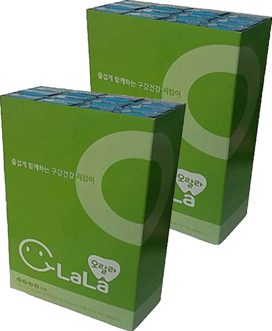 오랄라 미세모칫솔 1box 블루/퍼플/ 클리어/엘로우, 12개입, 2개