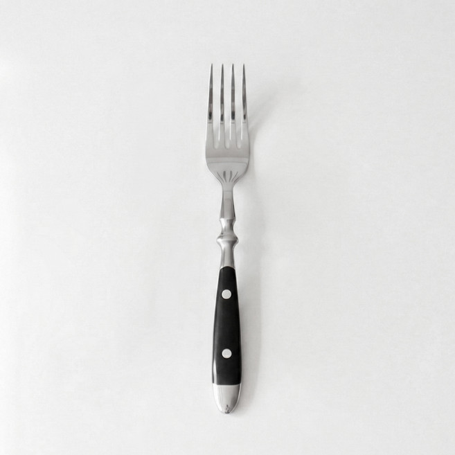 카모메키친 오스테리아 디너 포크, black, 1개