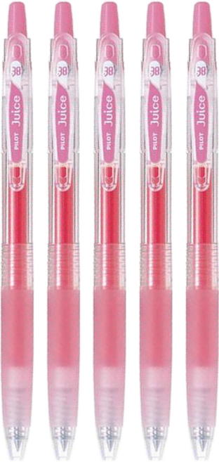 PILOT 百樂 果汁筆 0.38mm, 粉紅色, 5支