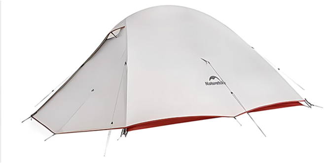 Naturehike 挪客 雲尚系列帳篷Pro CNK2350WS020 210 x 130 x 105cm 1.36kg, 淺灰紅, 2人