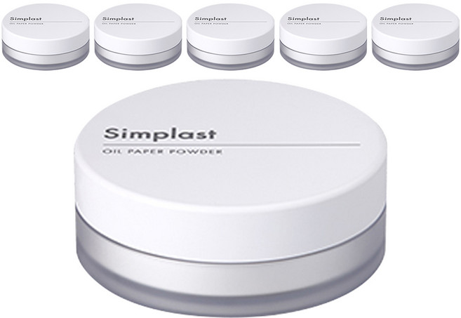 토니모리 심플라스트 기름종이 파우더 9g, 6개