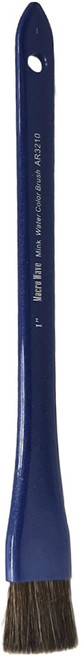 Macro Wave 馬可威 黑貂水彩排筆 AR3210 藍桿, 1吋, 1支