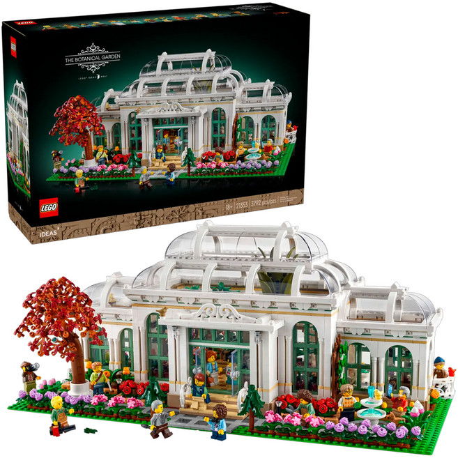 LEGO 21353 IDEAS 植物園 The Botanical Garden, 植物園 多色, 1盒