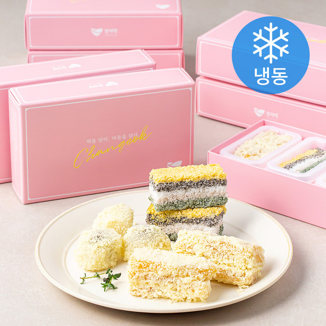 창억떡 프리미엄 답례떡 A세트 (냉동), 140g, 8세트