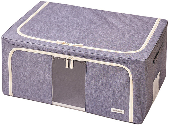 락앤락 옷정리가 쉬워지는 리빙박스 LLB796, 블루(LLB796BLU), 1개