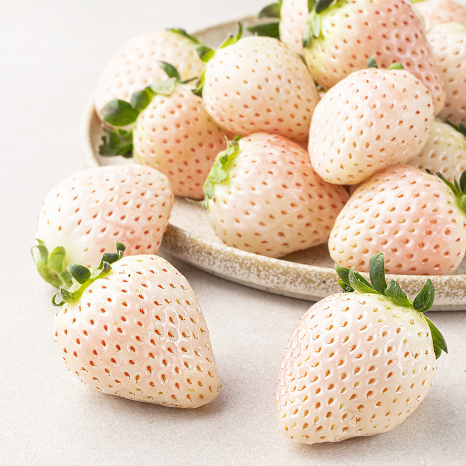 과일진심 하동 화이트 딸기, 350g, 2팩