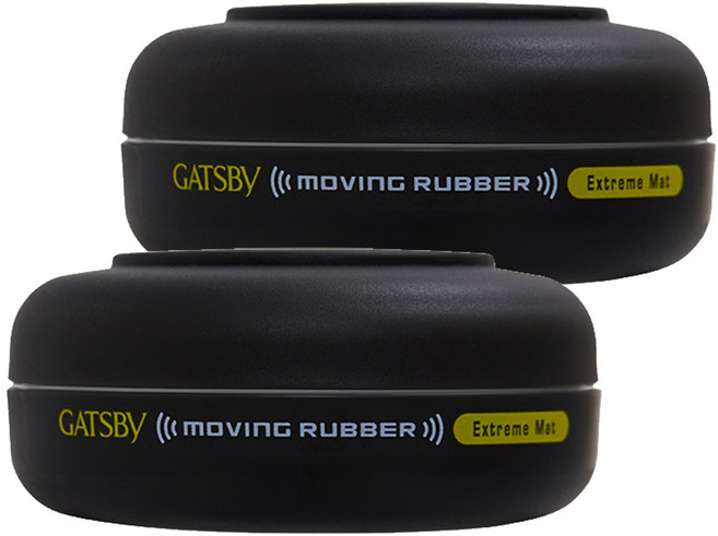 갸스비 무빙러버 익스트림 매트 헤어왁스, 80g, 2개