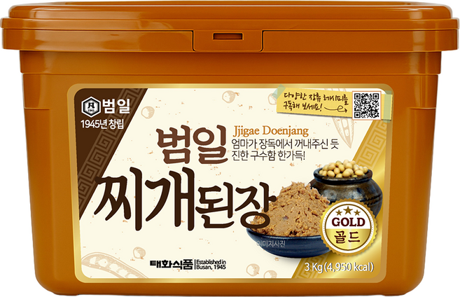 범일 찌개된장, 3kg, 1개