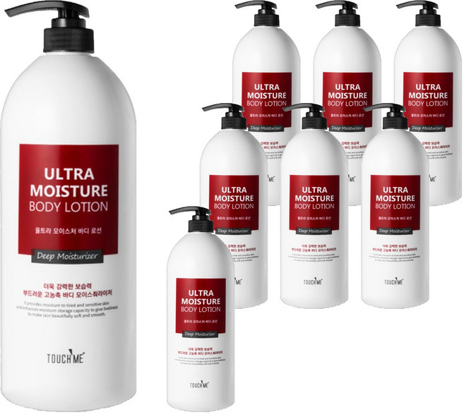 터치미 울트라 모이스처 바디로션, 1.5L, 8개
