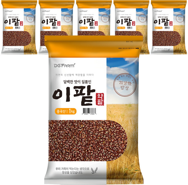 대구농산 이팥, 1kg, 6개